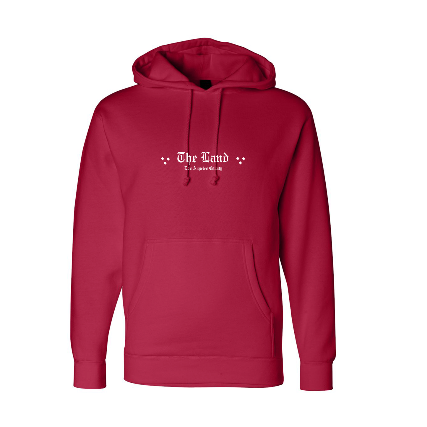 The Land Los Angeles OG Tour Hoody in Red