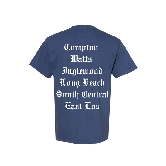 The Land Los Angeles OG Tour Tee in Blue