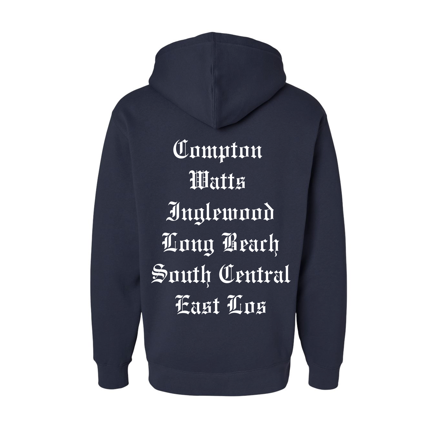 The Land Los Angeles OG Tour Hoody in Navy