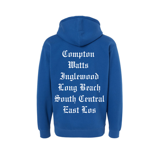 The Land Los Angeles OG Tour Hoody in Blue